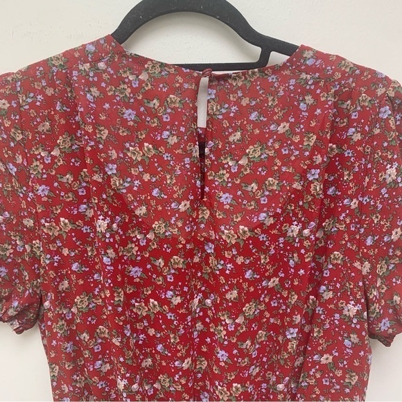 Urban Outfitters Shirred Skirt Mini Dress - Picture 12 of 12